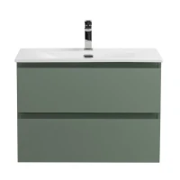 Тумба с раковиной BelBagno Kraft 60 подвесная, матовая еловая, раковина bb-8099-60