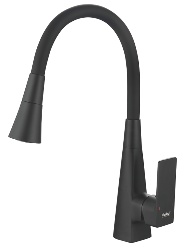 Смеситель для кухни Haiba HB73823-7 черный