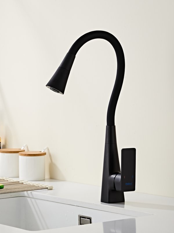 Смеситель для кухни Haiba HB73823-7 черный