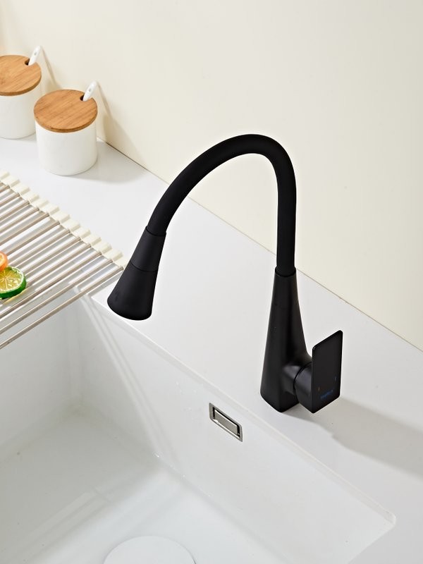 Смеситель для кухни Haiba HB73823-7 черный