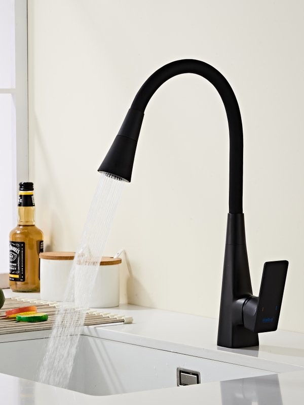 Смеситель для кухни Haiba HB73823-7 черный