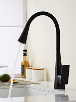 Смеситель для кухни Haiba HB73823-7 черный