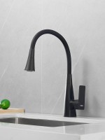 Смеситель для кухни Haiba HB73823-7 черный