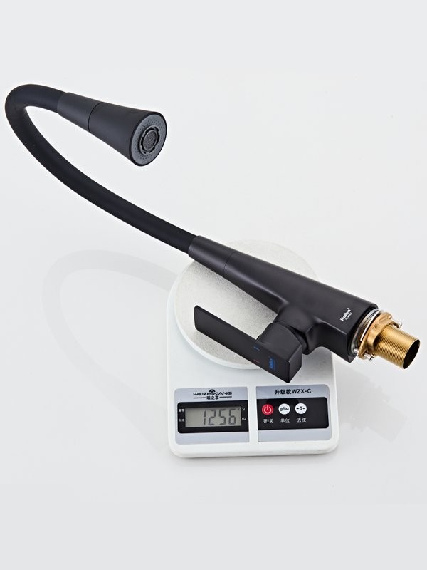 Смеситель для кухни Haiba HB73823-7 черный