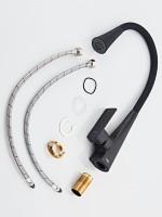 Смеситель для кухни Haiba HB73823-7 черный