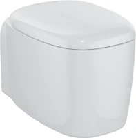Унитаз подвесной VitrA Plural 7830B403-0075 безободковый, с микролифтом, глянцевый белый
