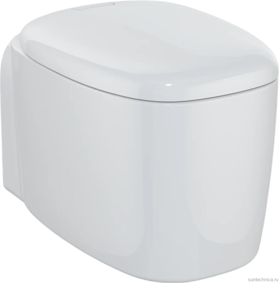 Унитаз подвесной VitrA Plural 7830B403-0075 безободковый, с микролифтом, глянцевый белый