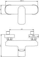 Смеситель для душа Savol SK-H7403 Смеситель для душа Savol SK-H7403