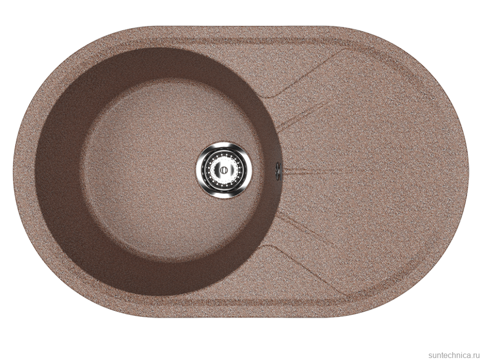 Мойка кухонная Ulgran U-503 -307 терракотовая