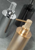 Дозатор Boheme Uno 10980-SGM shine gun metal