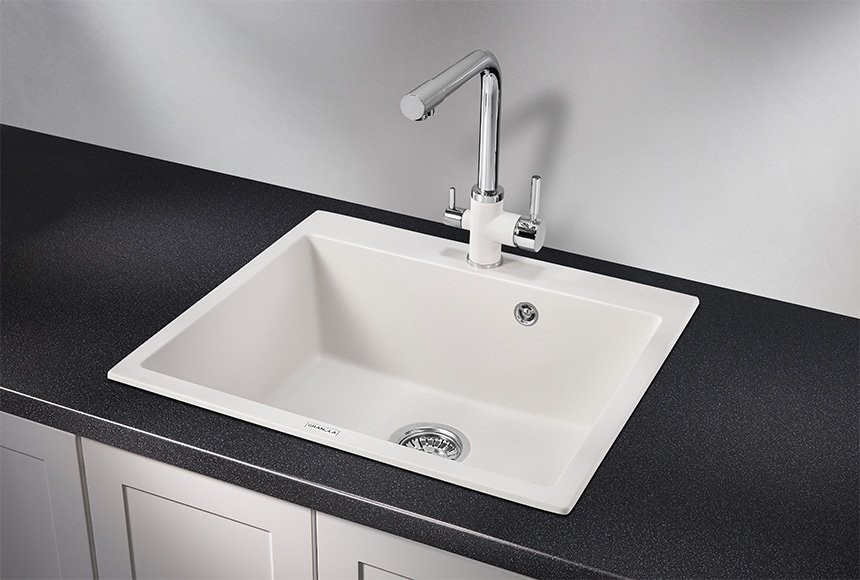 Мойка кухонная Granula 6001, арктик