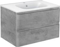 Мебель для ванной комнаты Vincea Vico 80 бетон