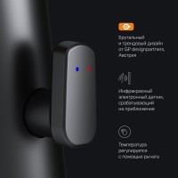 Смеситель для раковины AM.PM Inspire V2.0 F50A02322 черный, сенсорный Смеситель для раковины AM.PM Inspire V2.0 F50A02322 черный, сенсорный