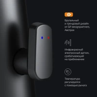 Смеситель для раковины AM.PM Inspire V2.0 F50A02322 черный, сенсорный Смеситель для раковины AM.PM Inspire V2.0 F50A02322 черный, сенсорный