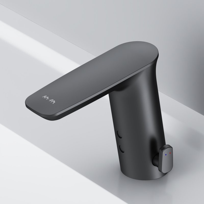 Смеситель для раковины AM.PM Inspire V2.0 F50A02322 черный, сенсорный