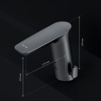 Смеситель для раковины AM.PM Inspire V2.0 F50A02322 черный, сенсорный Смеситель для раковины AM.PM Inspire V2.0 F50A02322 черный, сенсорный