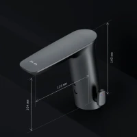 Смеситель для раковины AM.PM Inspire V2.0 F50A02322 черный, сенсорный Смеситель для раковины AM.PM Inspire V2.0 F50A02322 черный, сенсорный