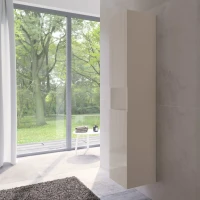 Шкаф пенал для ванной Keuco Stageline 32831 L, кашемир, с подсветкой