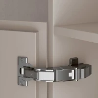 Шкаф пенал для ванной Keuco Stageline 32831 L, кашемир, с подсветкой