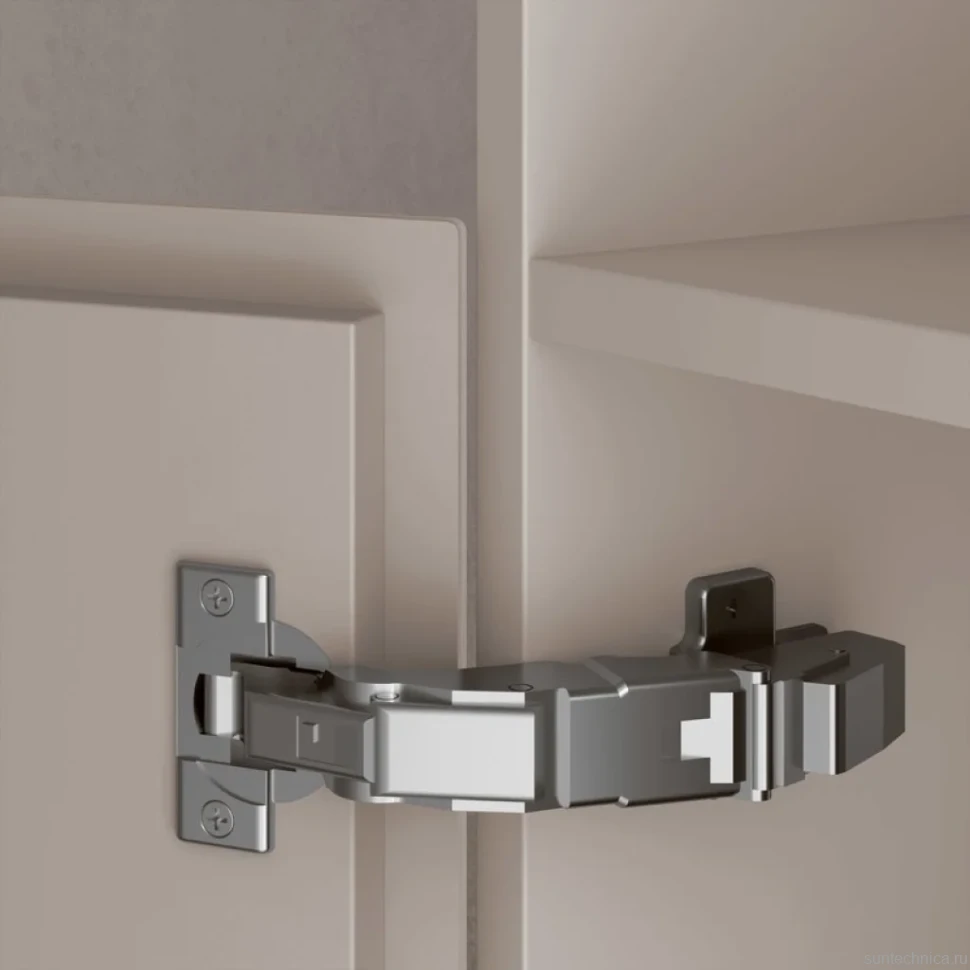 Шкаф пенал для ванной Keuco Stageline 32831 L, кашемир, с подсветкой