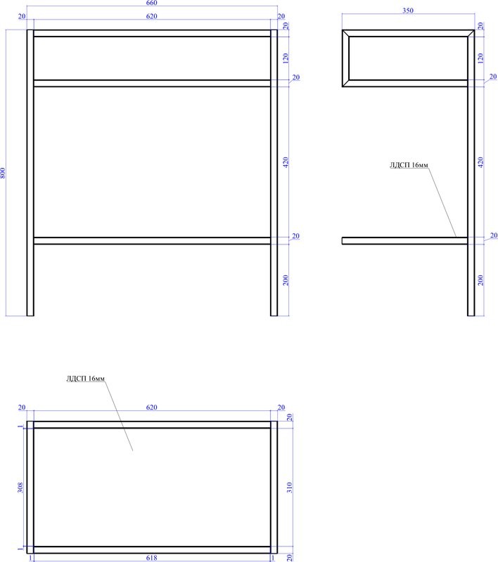 Консоль с раковиной STWORKI Эстфолл 70, черный муар 11070-KL