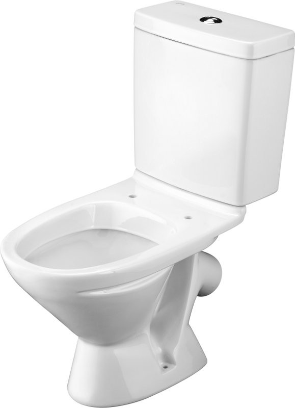Комплект Унитаз-компакт Santek Лига 1WH302141 косой выпуск + Держатель DIWO Смоленск П16544 хром + Ершик ПК14801 хром