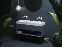 Тумба с раковиной Ravak Lite SD 120 глубоководная синяя