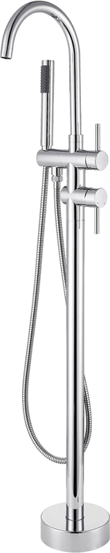 Напольный смеситель для ванны с душем beWash Prime BVMM0FS231 хром