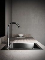 Мойка кухонная РМС MRK-6350BL-R c дозатором, графит