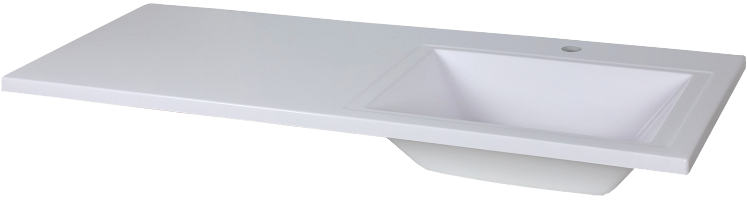 Мебель для ванной комнаты Brevita Grafit 40 R, под стиральную машину, раковина Гавана 100