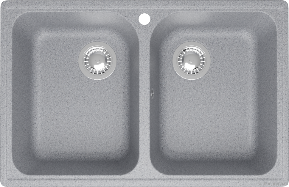 Мойка кухонная Domaci Болонья М-260-005 серая