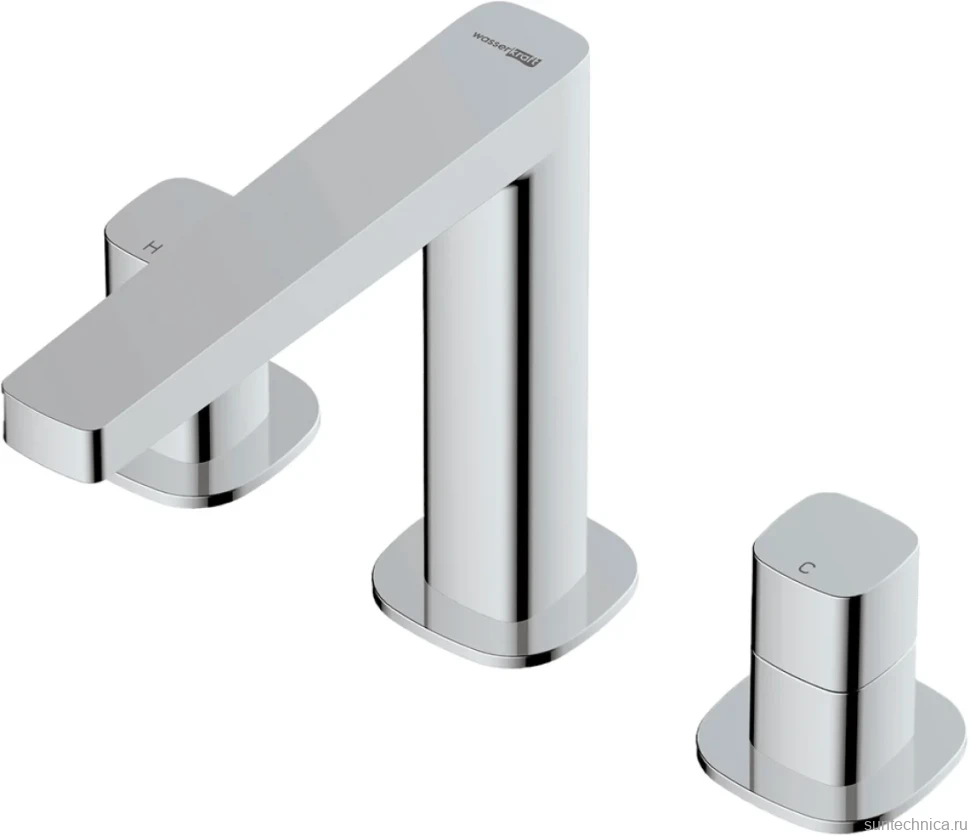 Смеситель для раковины Wasserkraft Naab 8635 хром