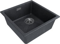 Комплект Мойка Paulmark Lumi LU45SK-DG графит + Измельчитель Bone Crusher BC 610-AS