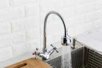 Смеситель для кухни Frap H19 F4319 с гибким изливом