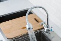 Смеситель для кухни Frap H19 F4319 с гибким изливом