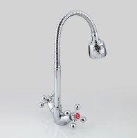 Смеситель для кухни Frap H19 F4319 с гибким изливом