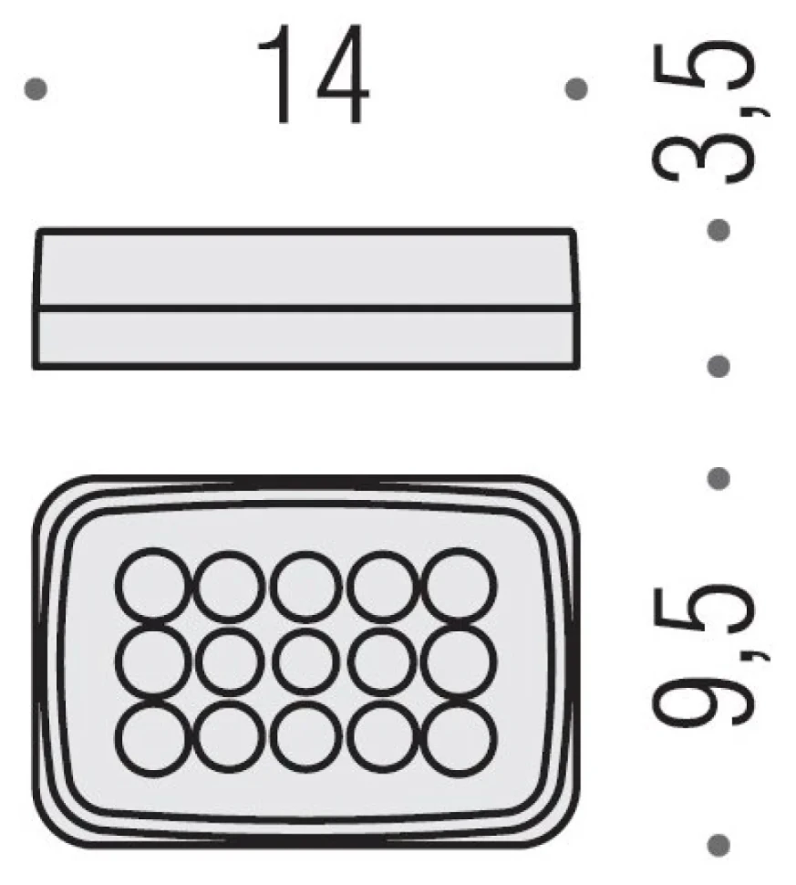 Набор Стакан Colombo Design Time W4202.000 + Мыльница W4201.000
