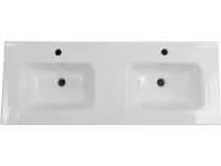 Мебель для ванной комнаты BelBagno Kraft 120 для двоих, rovere tabacco