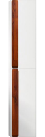Шкаф пенал для ванной BelBagno Aurora 30 R bianco opaco (ручки на выбор)