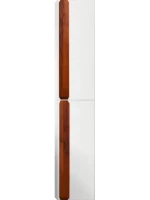 Шкаф пенал для ванной BelBagno Aurora 30 R bianco opaco (ручки на выбор)