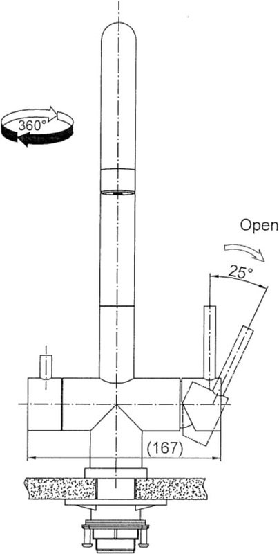 Смеситель для кухни Seaman Eco Venice SSN-1338-GL gun light