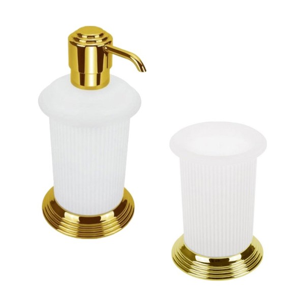 Набор Стакан Colombo Design Hermitage B3341.HPS + Дозатор B9336.HPS