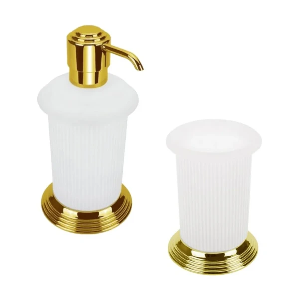 Набор Стакан Colombo Design Hermitage B3341.HPS + Дозатор B9336.HPS