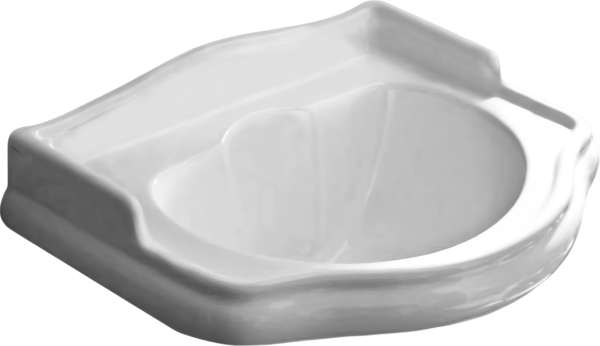 Раковина маленькая в туалет Kerasan Retro 103301 без отверстий