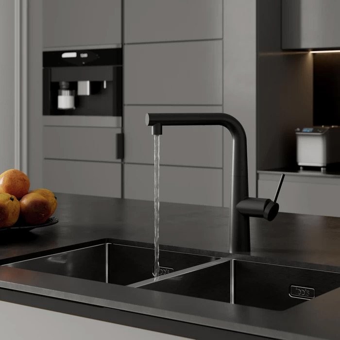 Смеситель для кухни IDDIS Pure PURBLPFi05 черный