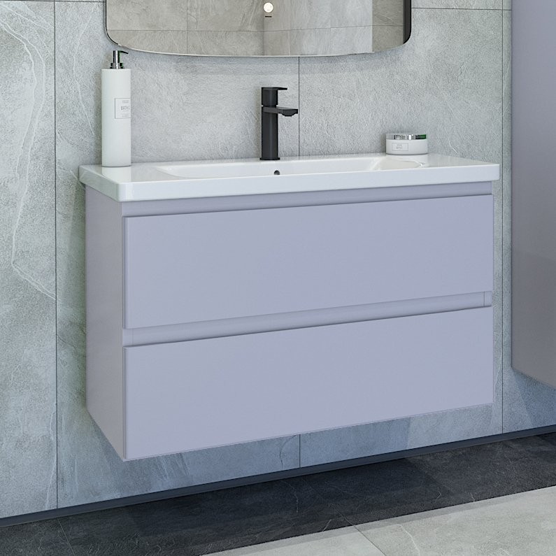 Тумба с раковиной Caprigo Forte 90 подвесная, стилл