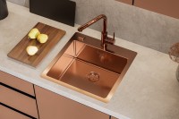 Смеситель для кухни Alveus Zeos 1136502 медь