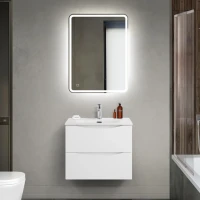 Тумба под раковину BelBagno Marino-cer-mini 60 подвесная, bianco opaco