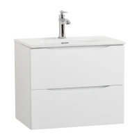 Тумба под раковину BelBagno Marino-cer-mini 60 подвесная, bianco opaco