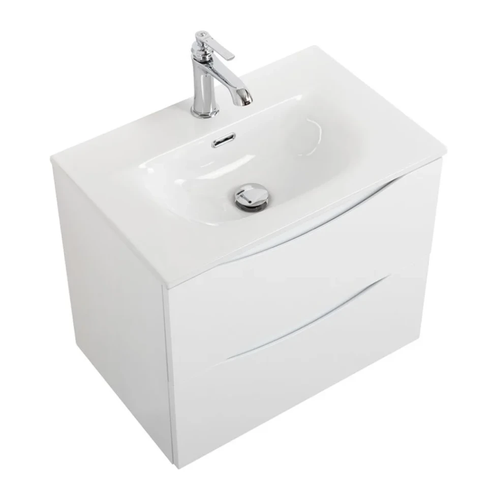 Тумба под раковину BelBagno Marino-cer-mini 60 подвесная, bianco opaco
